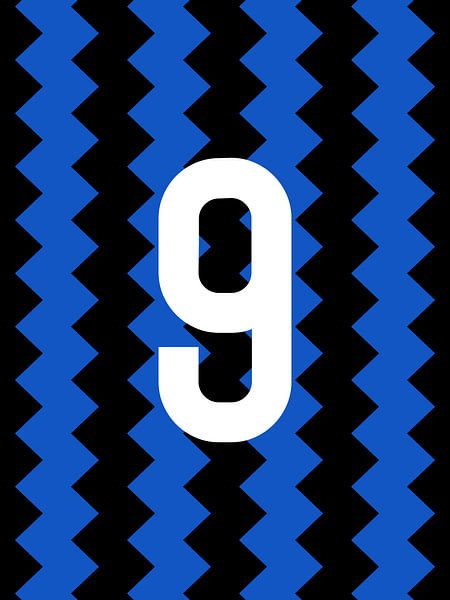 Number 9 and Background Concept1 by Yoga Art 15