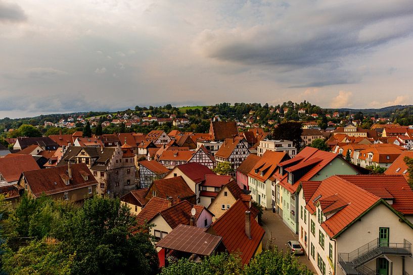 On the way in the city centre of Schmalkalden by Oliver Hlavaty