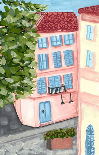 Charming European Street