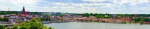 Blick über Västervik