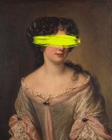 Porträt von Marie Mancini, Prinzessin Colonna, Original (1670) von Jacob Ferdinand Voet