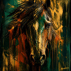 Primal – Expressionistische Tierwelt – Pferd 1