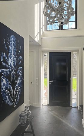 Lobster Luxe - Lobster élégant bleu de Delft