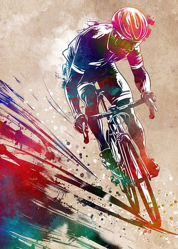 Fietsen fietssport kunst #wielrennen #sport
