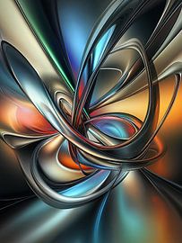 Whirl of Dimensions IV by Rene Ladenius Digital Art