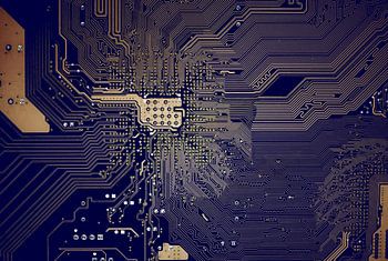 Moederbord Architectuur Blauw