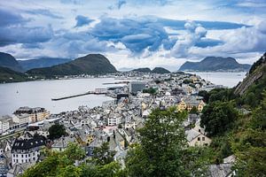 Blick auf Alesund