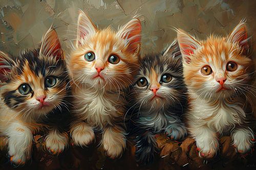 katten in en rondom het huis