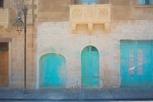 Portes colorées à Malte
