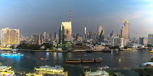 der Mae Chao Praya in Bangkok