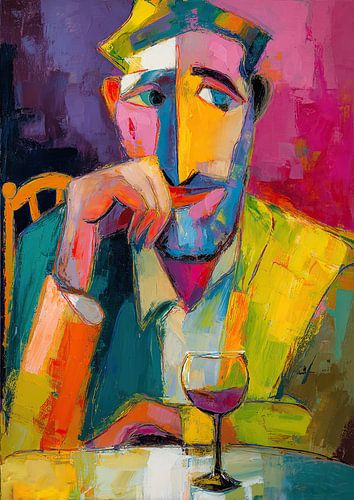 Man Glas | Mann im Glas