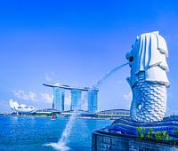 The Merlion in Marina Bay