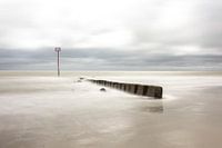 Breakwater beach Hollum Ameland