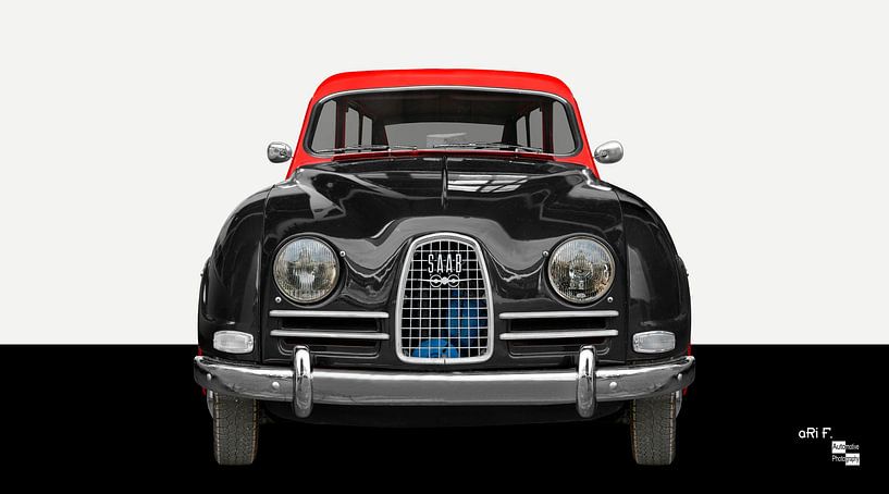 Saab 95 estate by aRi F. Huber