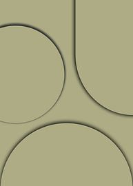 Mond Sonne Erde von Mad Dog Art