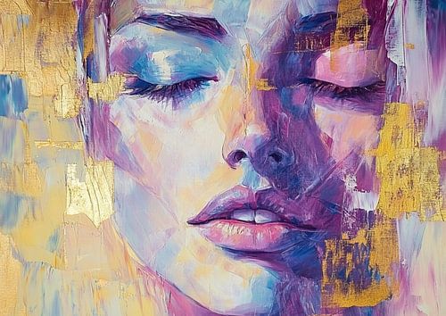 Abstract Female portrait | Whispers of the Mind