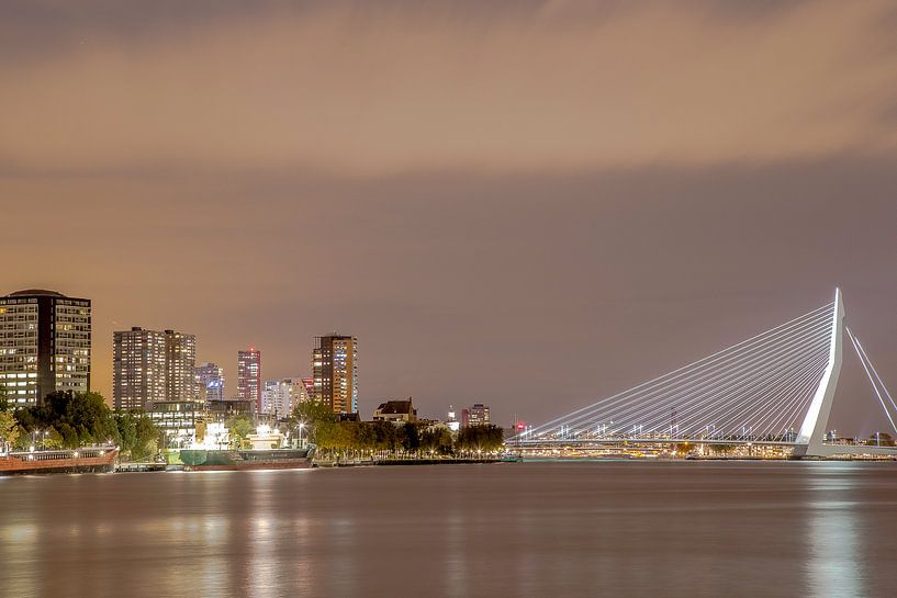 Skyline van Rotterdam van Miranda van Hulst