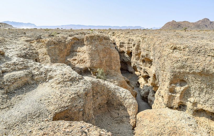 Felsschlucht in Namibia von Achim Prill