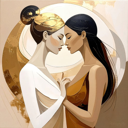 Zielsverwanten – vriendinnen in stille liefde