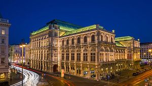 Weense Staatsopera, Wenen, Oostenrijk van Henk Meijer Photography