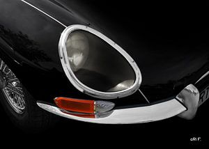Jaguar E-Type Série 1 en noir foncé