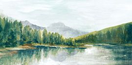 Spring Mountain View, Eva Watts  van PI Creative Art