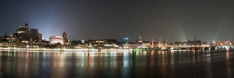 Hamburg Panorama by Borg Enders