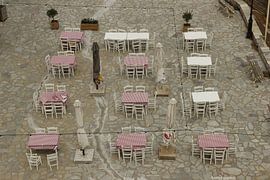 Greek terrace by Janneke Snellink