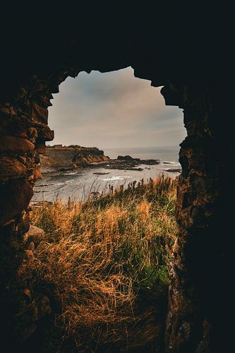View of the coast of Scotland