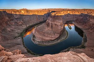 Horseshoe Bend Arizona bij zonsopkomst