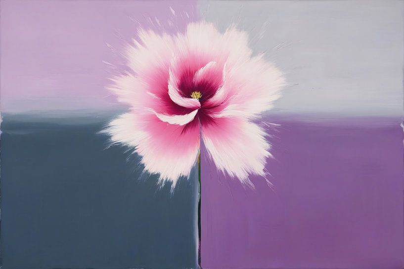 Verträumte abstrakte Blumenmalerei von Imperial Art House