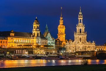 De kathedraal van Dresden van Henk Meijer Photography