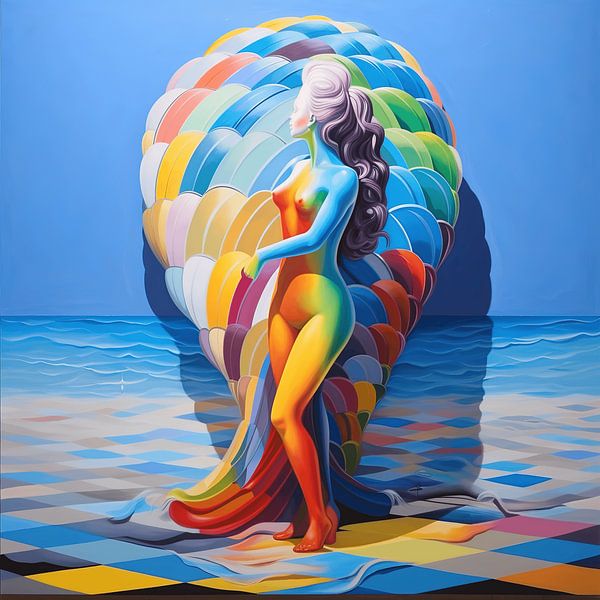 Striped Vibrance by Art Lovers