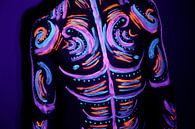 Neon blacklight man van Dustin Musch thumbnail