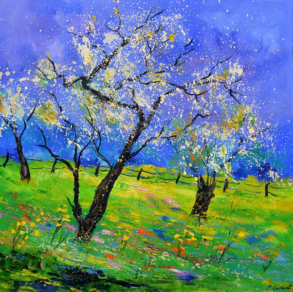 Blooming trees by pol ledent