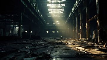 Silent witnesses of the past: the dilapidated factory by Peter Balan