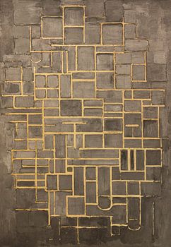 Piet Mondrians Komposition Nr. IV im neuen Look Nr. 2