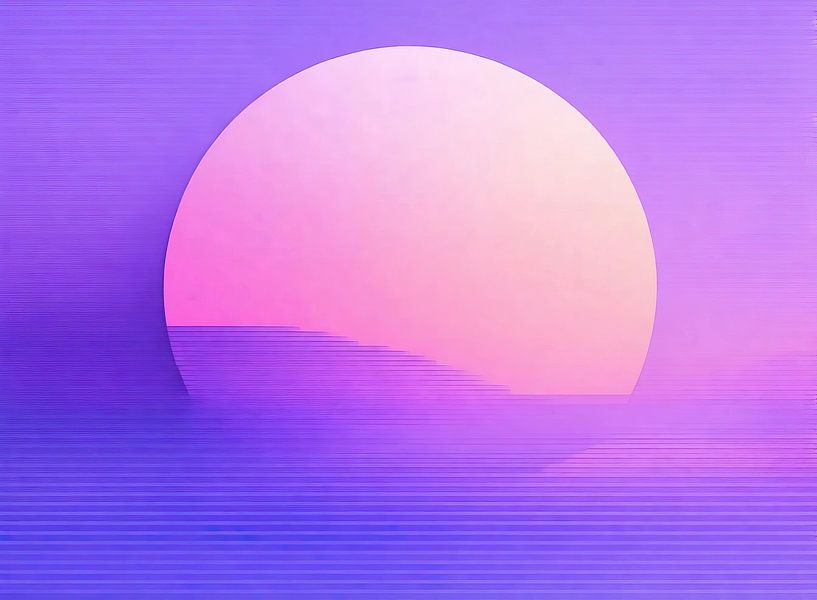Horizon violet par Collection Moderne