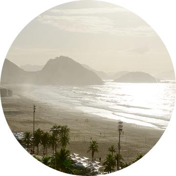 Panorama uitzicht, Copacabana - Rio de Janeiro van Dirk-Jan Steehouwer