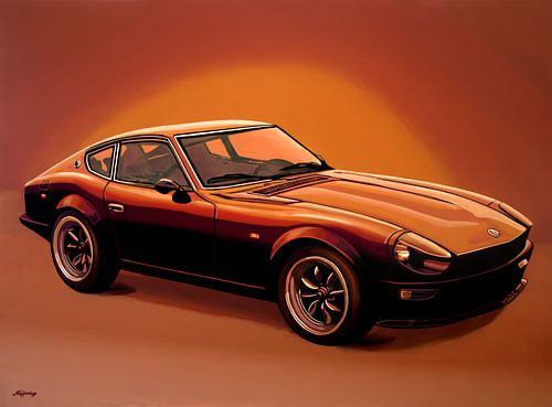 Datsun 240Z 1970 Schilderij