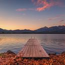 Automne au lac Hopfensee, Bavière par Henk Meijer Photography Aperçu