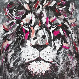 Der Gladiator Löwe von Kathleen Artist Fine Art