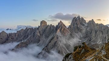 Cima Cadini mountain group in South Tyrol - Dolomites by Dieter Meyrl