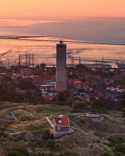 Brandaris à la lumière du soir - Gardien de Terschelling