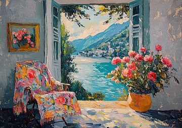 Matisse inspires Open Window by Niklas Maximilian