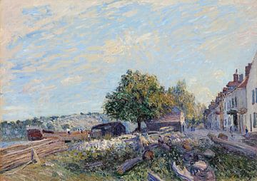 Alfred Sisley,Saint Mammes-Morning