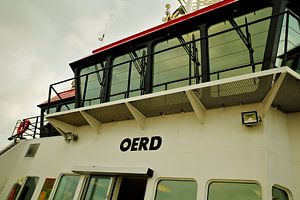 Timonerie de l'Oerd, en route vers Schiermonnikoog
