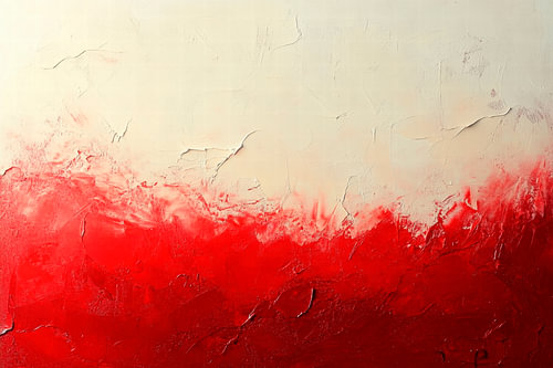 Rode kleurverlopen - Abstracte kunst