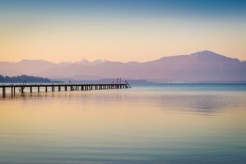 Sonnenaufgang am Chiemsee