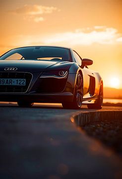 Audi R8 Zonsondergang van MIROKKU